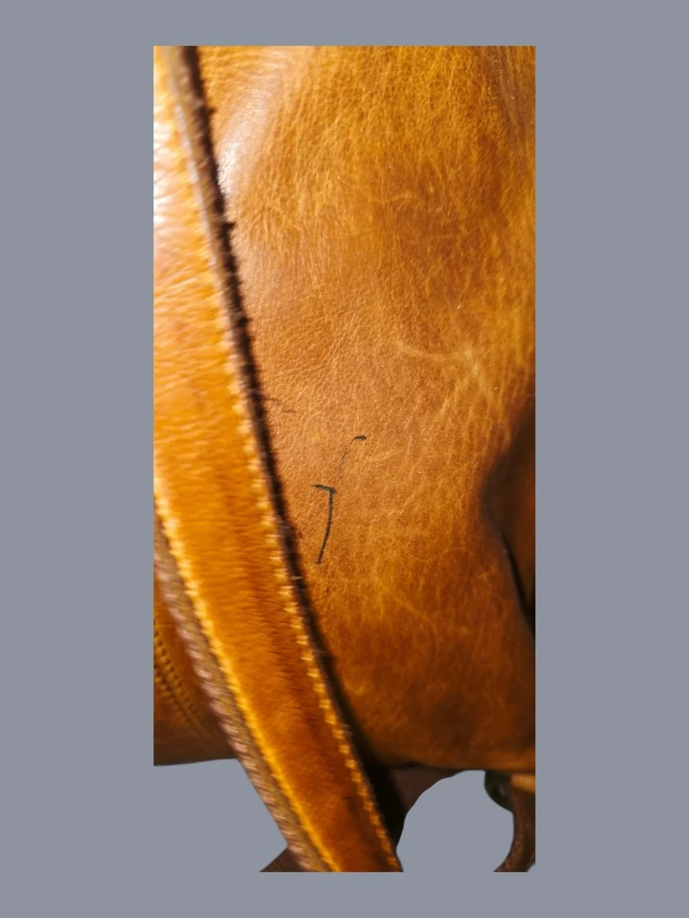 Woven Leather Backpack — Tan